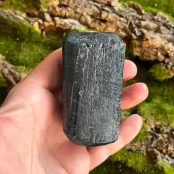 Sort Turmalin rpoleret Freeform  Beskyttelse &amp; Energirensning (C)