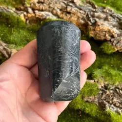 Sort Turmalin rpoleret Freeform  Beskyttelse &amp; Energirensning (C)