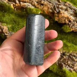 Sort Turmalin rpoleret Freeform  Beskyttelse &amp; Energirensning (D)