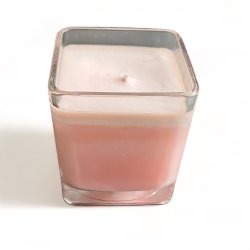 Soyavokslys i genbrugsglas 30-35 t. | Ml 7,6 x 7,6 x 7 cm