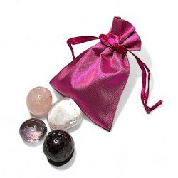 Styrk din krlighed krystalst,  Ml 2 - 3 cm