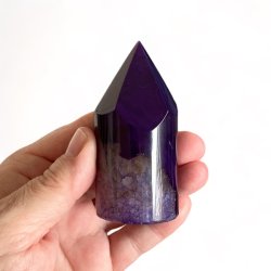 Trn i lilla agat UNIKA, 8 x 3,8 cm