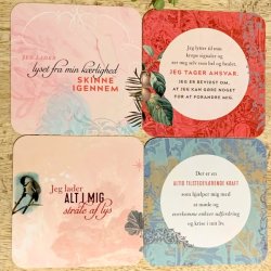 Louise Hay - tanker fra hjertet bekrftelseskort p Dansk