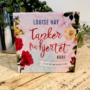 Louise Hay - tanker fra hjertet bekrftelseskort p Dansk