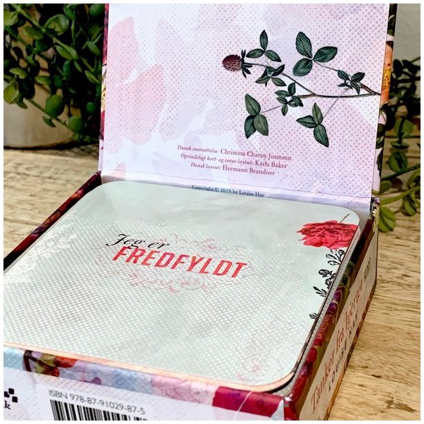 Louise Hay - tanker fra hjertet bekrftelseskort p Dansk