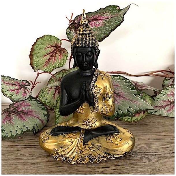 Fin Thai buddha figur guld vintage