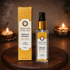 Ayurveda Tuberose Jasmine smudgespray /rumspray � r�gfri opl�ftende stressfri energirens 