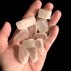 Ulexit (TV-sten) 2,53 cm  Seerens krystal til klarhed, indsigt og intuition