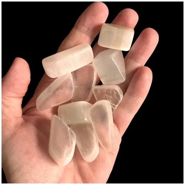 Ulexit (TV-sten) 2,53 cm  Seerens krystal til klarhed, indsigt og intuition