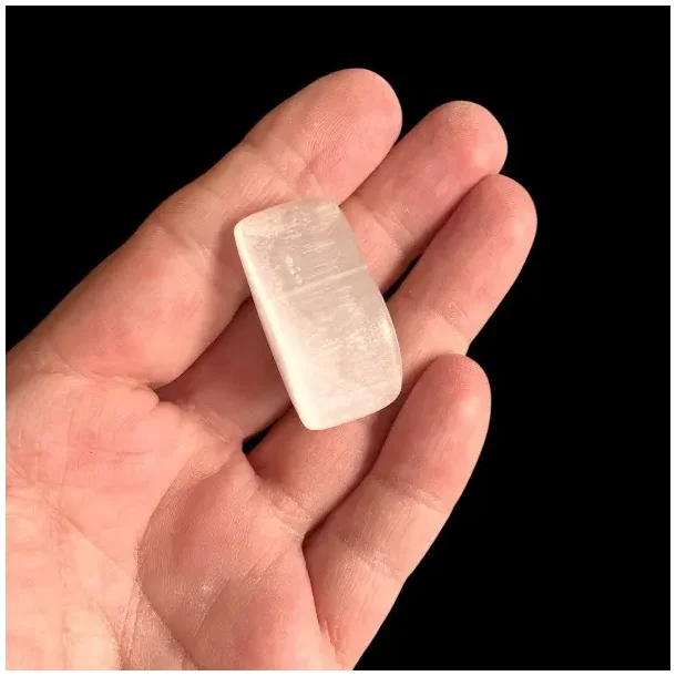 Ulexit (TV-sten) 2,53 cm  Seerens krystal til klarhed, indsigt og intuition