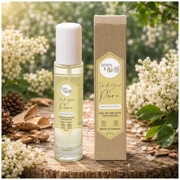 Vanille Patchouli �kologisk Eau de Toilette 50 ml - Varm Sanselig Duft