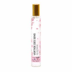 Vertige des Sens Eau de Parfum 30 ml p� hvid baggrund &ndash; elegant fransk blomsterparfume med kirseb�rblomst, gr�n te og bl�d musk.