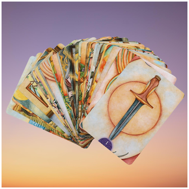 Wicca oracle tarot kort "New Edition" p Engelsk