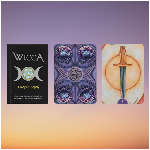 Wicca oracle tarot kort "New Edition" p Engelsk